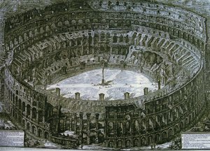 Colosseum With Stations Of The Cross — Giovanni Battista Piranesi