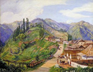 Village Of Tosari, Java, 6,000 Feet Above The Level Of The Sea — Marianne North