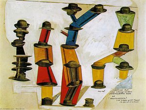 The Hat Makes The Man — Max Ernst