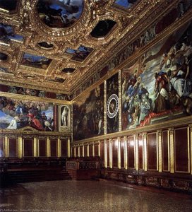View Of The Sala Del Collegio