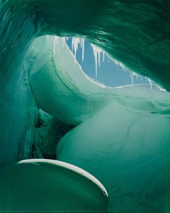 Ice Cave, Scott Base, Ross Island, Antarctica, December 7, 1975 — Eliot Porter