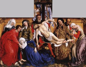 Descent From The Cross 1 — Rogier Van Der Weyden