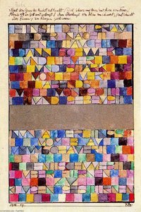 Once Emerged From The Gray Of Night — Paul Klee
