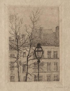 The Street Lamp — James Ensor