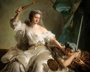 Allegory Of Justice Punishing Injustice — Marc Nattier