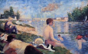 Eindstudie Voor Het Baden Bij Asnières