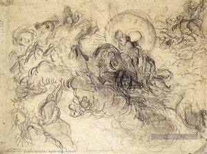 Apollo Slays Python — Eugène Delacroix
