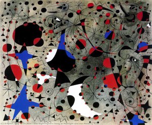 The Nightingale's Song At Midnight And The Morning Rain — Joan Miró