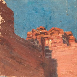 Study Of Walls — Nicholas Roerich