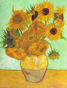 Twelve Sunflowers In A Vase — Vincent Willem Van Gogh