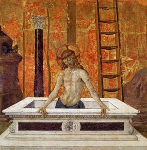 Christ In The Sarcophagus — Vannucci Pietro (le Perugin)
