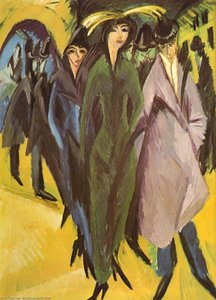 Women In The Street — Ernst Ludwig Kirchner