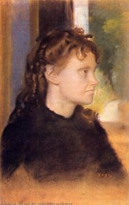 Mme. Theodore Gobillard, Nee Yves Morisot — Edgar Degas