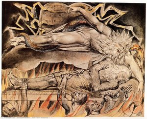 Job´s Evil Dreams 1 — William Blake