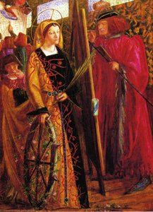Saint Catherine — Dante Gabriel Rossetti