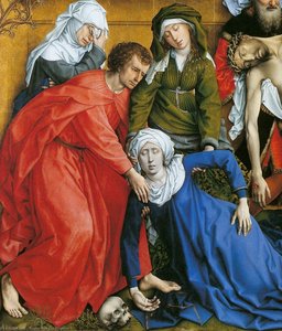 Deposition (detail) — Rogier Van Der Weyden