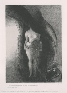 I Am Still The Great Isis! None Has Yet Lifted My Veil! My Fruit Is The Sun! (plate 16) — Odilon Redon