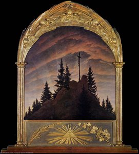 Cross In The Mountains (tetschen Altar)