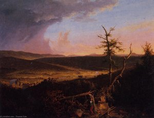 View On The Schoharie — Thomas Cole