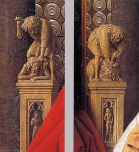 The Madonna With Canon Van Der Paele (details) (12)