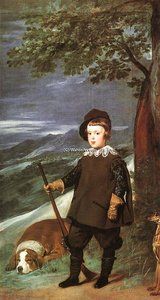 Prince Baltasar Carlos As A Hunter — Diego Velázquez