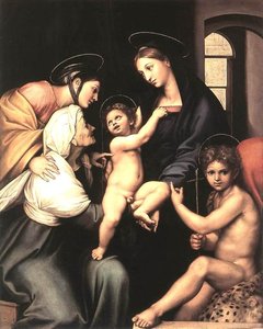 Madonna Dell'impannata — Raphael
