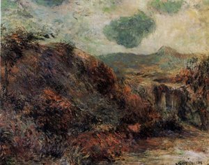 Mountain Landscape — Eugène Henri Paul Gauguin