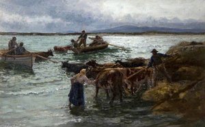 The End Of The Fair, Back To The Island — William Henry Bartlett
