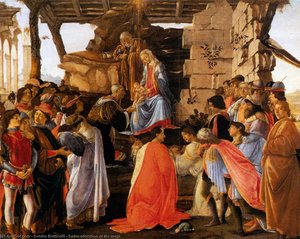 Sadro Adoration Of The Magi — Sandro Botticelli