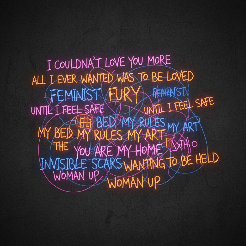 Tracey Emin Expresívny Text